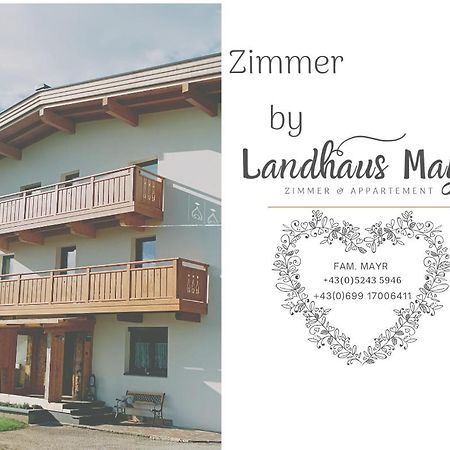 Ferienwohnung Zimmer bei Landhaus Mayr Maurach  Exterior foto